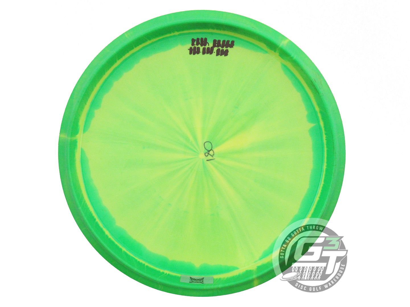 USED Innova [SKULL & BONES] Halo Star Roc 180g Green-Yellow Midrange Golf Disc