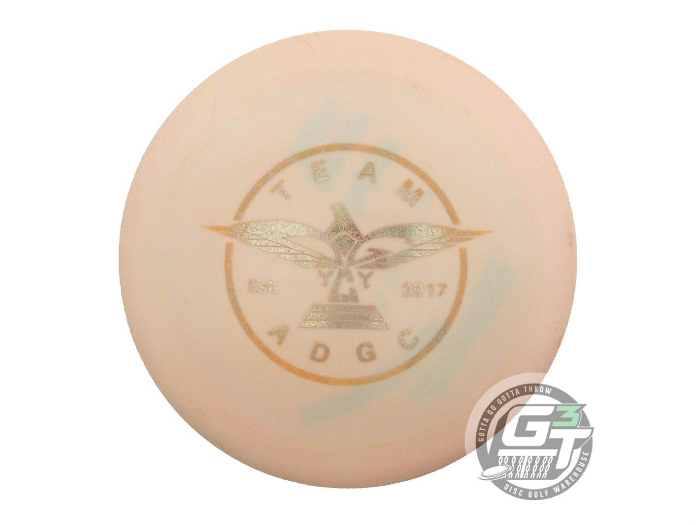 USED Innova Star Destroyer 171g Peach Gold Bubble Foil Distance Driver Golf Disc
