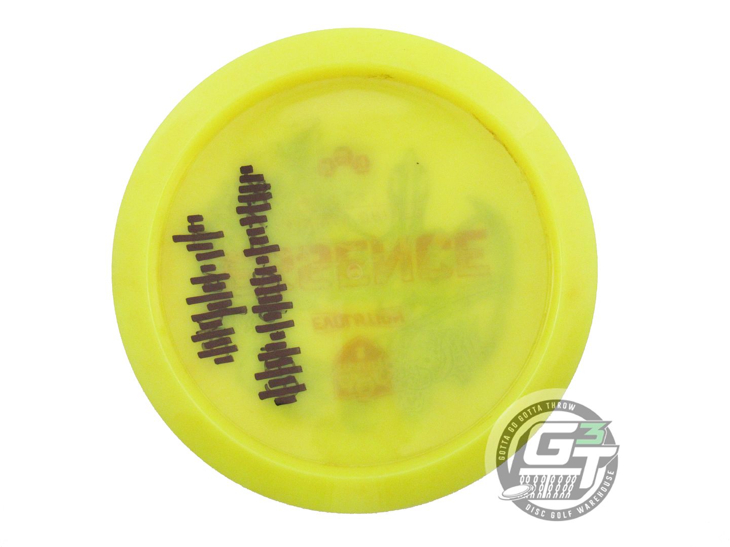 USED DiscMania X-OUT Neo Essence 171g Yellow Driver Golf Disc