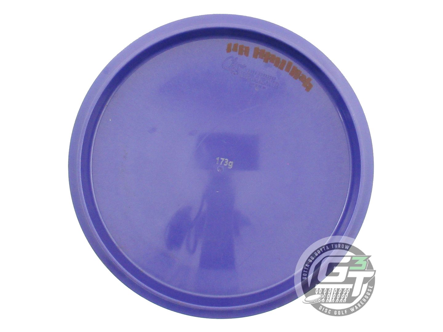 USED Climo X-OUT Major Line Belleair 173g Purple Midrange Golf Disc