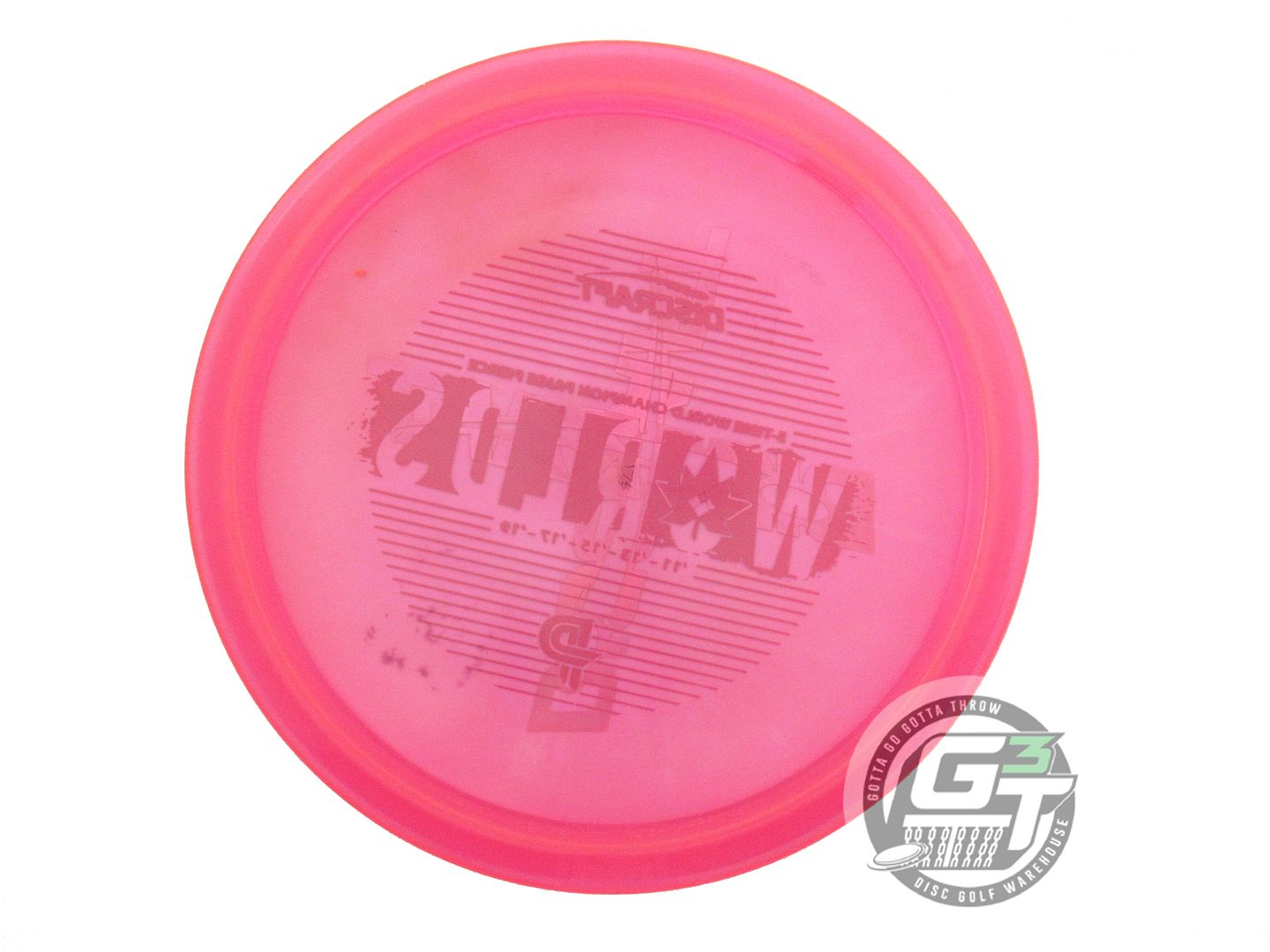 USED Discraft X-OUT [PIERCE] Z Passion 176g Pink Driver Golf Disc