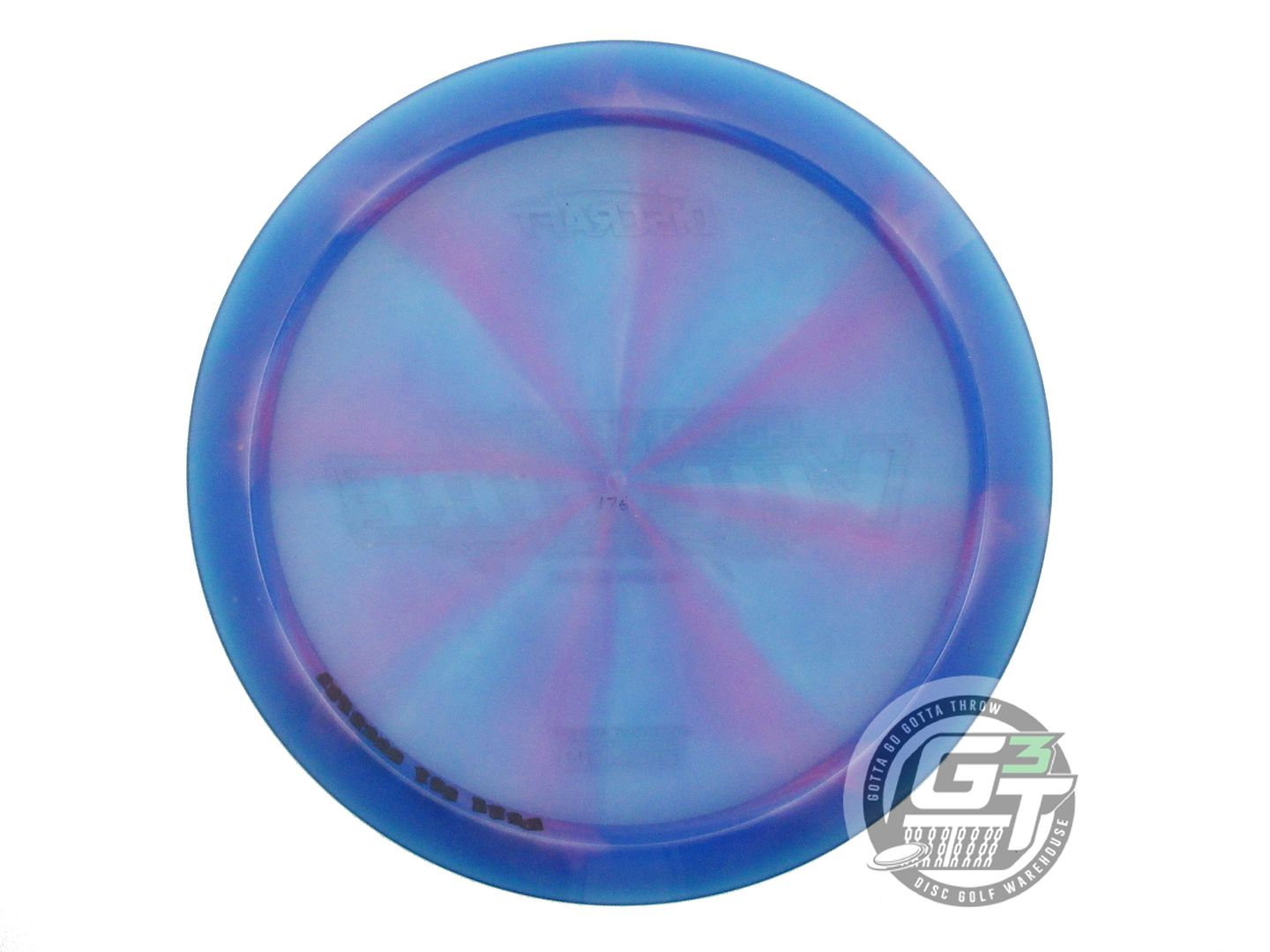 USED Discraft [HANDLEY] Z Swirl Vulture 176g Blue-Purple Distance Driver Disc