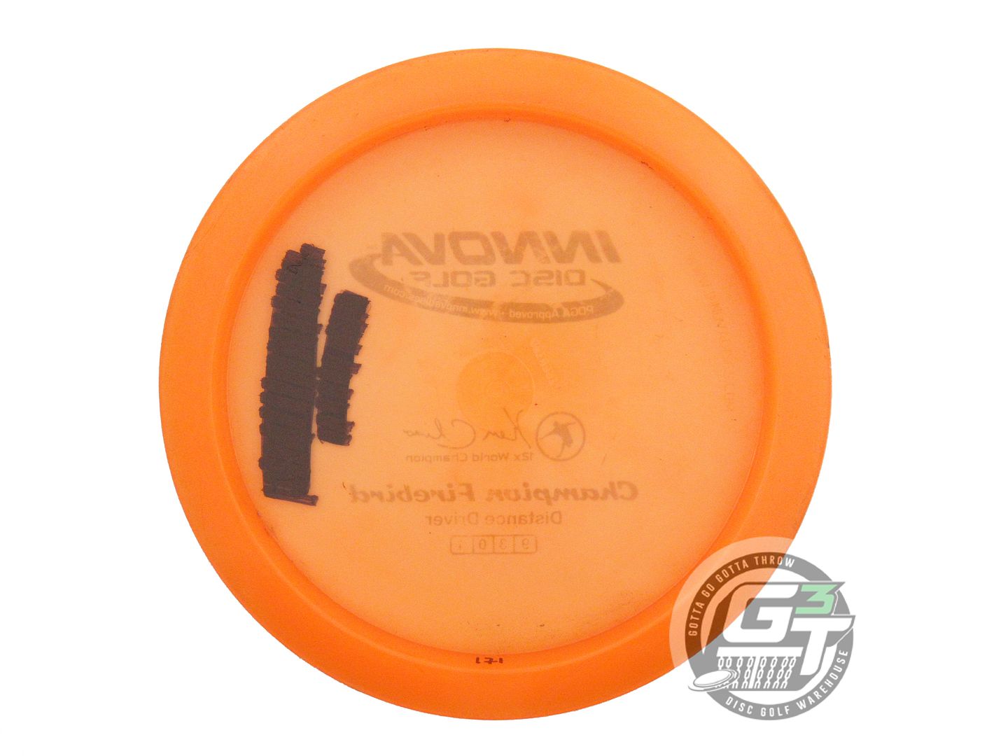 USED Innova Champion Firebird 171g Orange Silver Stamp Distance Driver Golf Disc