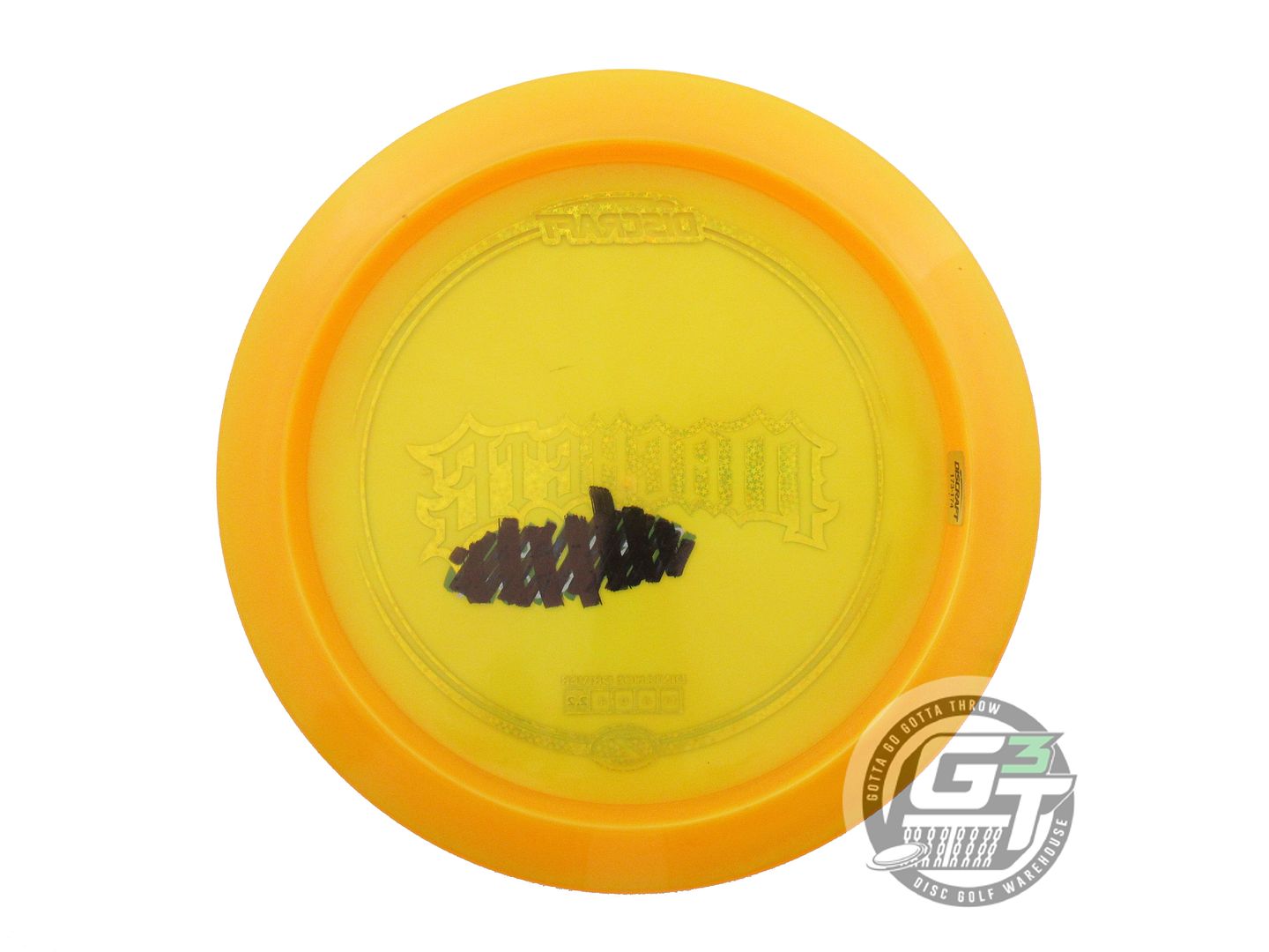 USED Discraft Z Machete 180g Orange Rainbow Star Foil Distance Driver Golf Disc