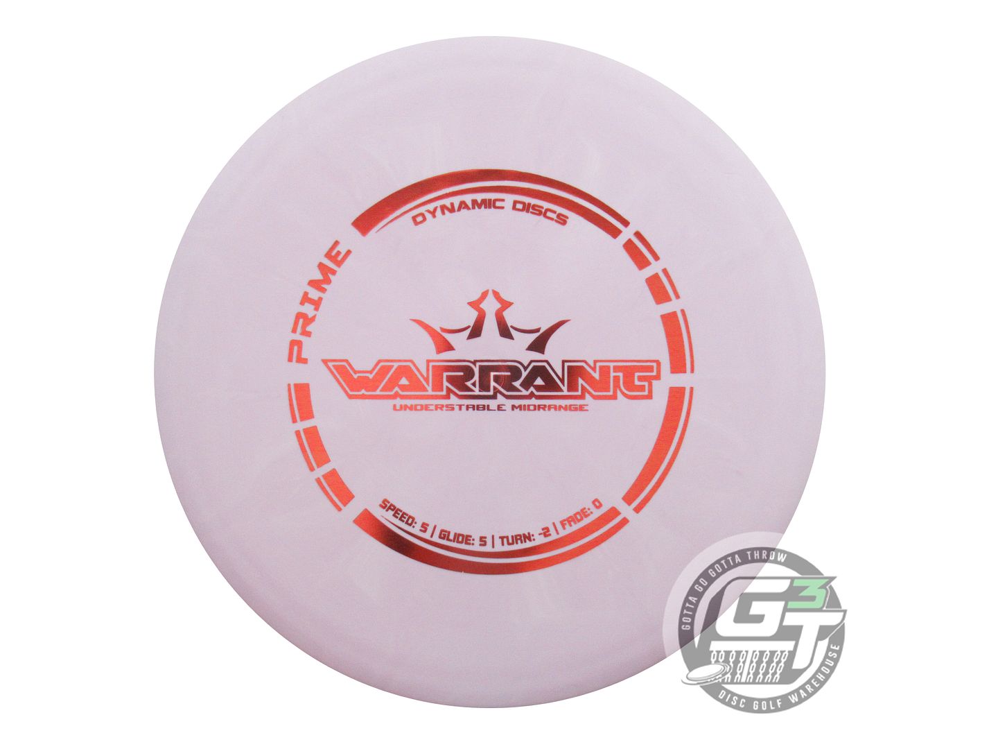 Dynamic Discs Prime Burst Warrant Midrange Golf Disc (Individually Listed)