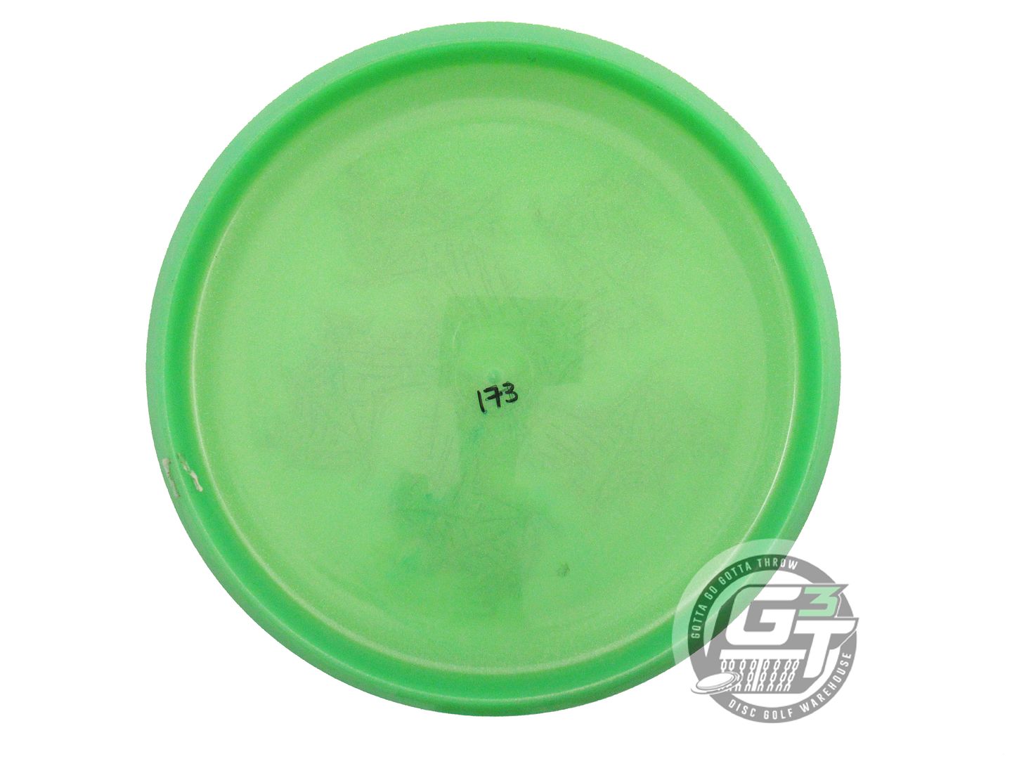 USED Innova NIGHT TERROR Moondust Champion Aviar 173g Green Putter Golf Disc