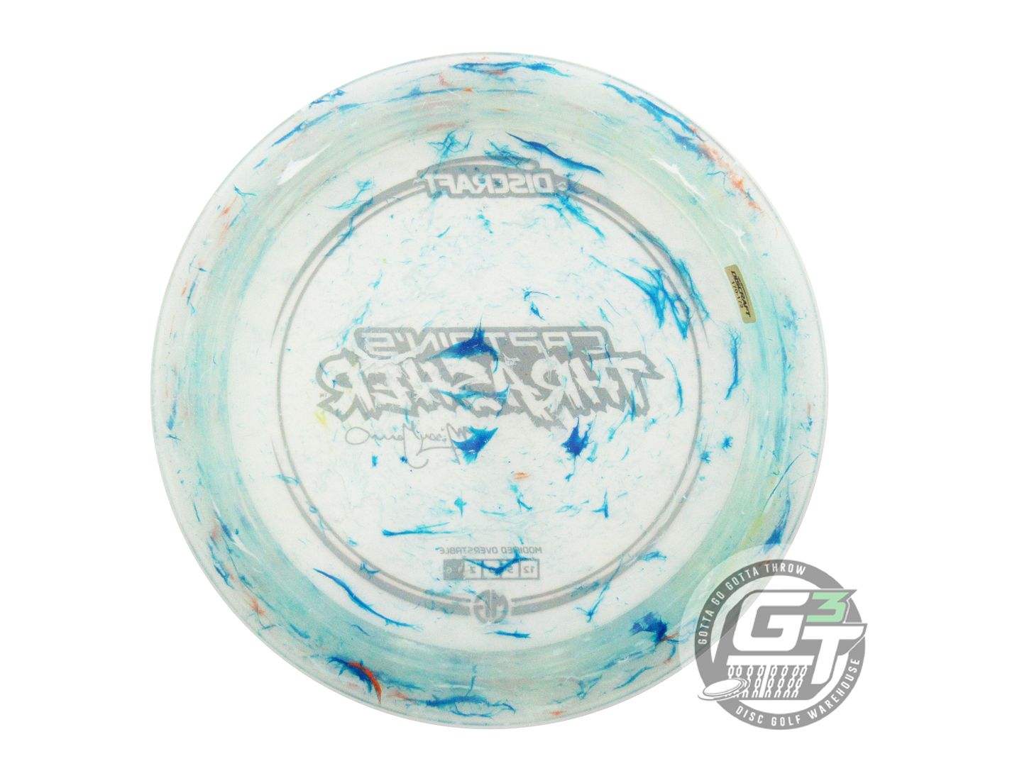 NOS Discraft [GANNON] Jawbreaker Z Captain's Thrasher 172g Copper Foil Golf Disc