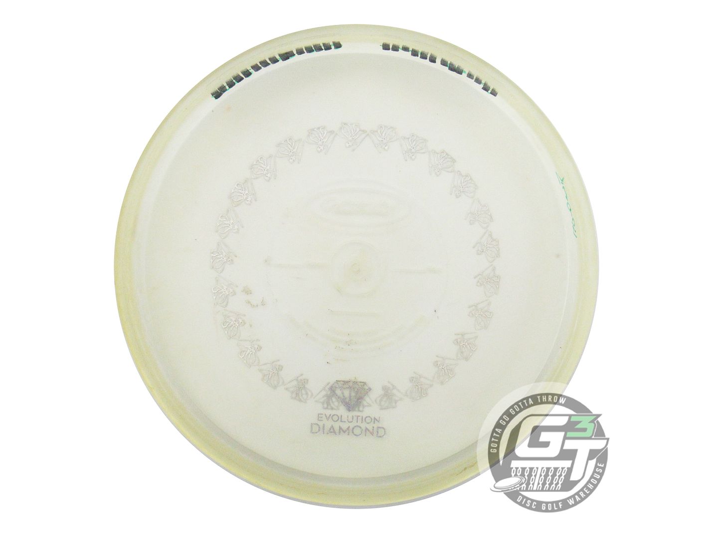 USED Gateway X-OUT Diamond Voodoo 176g Clear Snake Foil Putter Golf Disc
