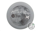 USED Discraft [LEDGESTONE] Glo Rubber Blend Luna 174g Gray Putter Golf Disc