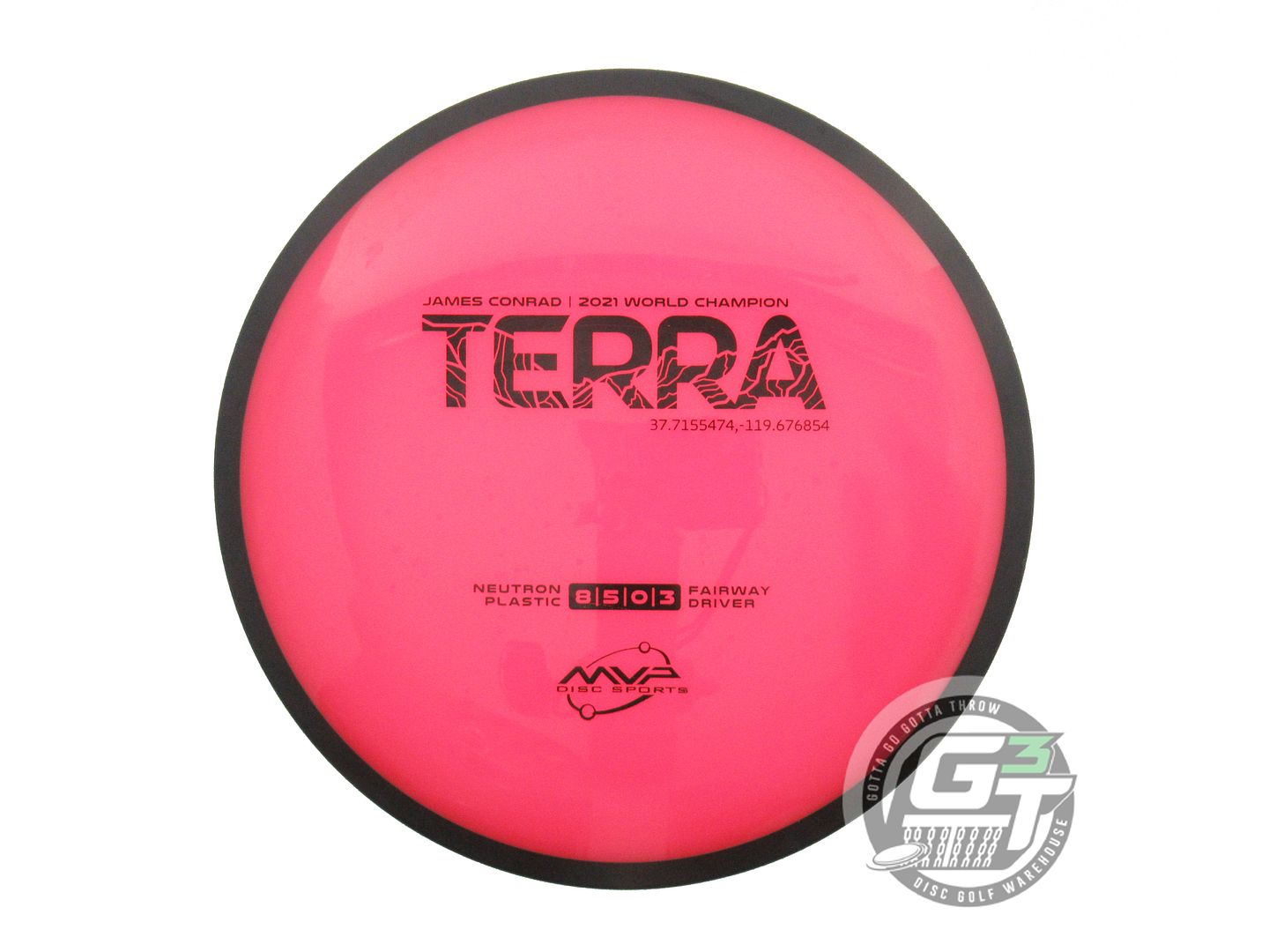 USED MVP Disc Sports [CONRAD] Neutron Terra 173g Pink Fairway Driver Golf Disc