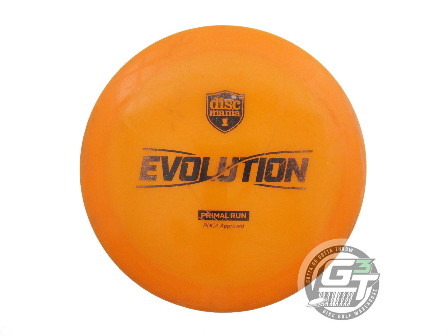 USED DiscMania FIRST RUN Neo Paradigm 173g Orange Black Stamp Driver Golf Disc
