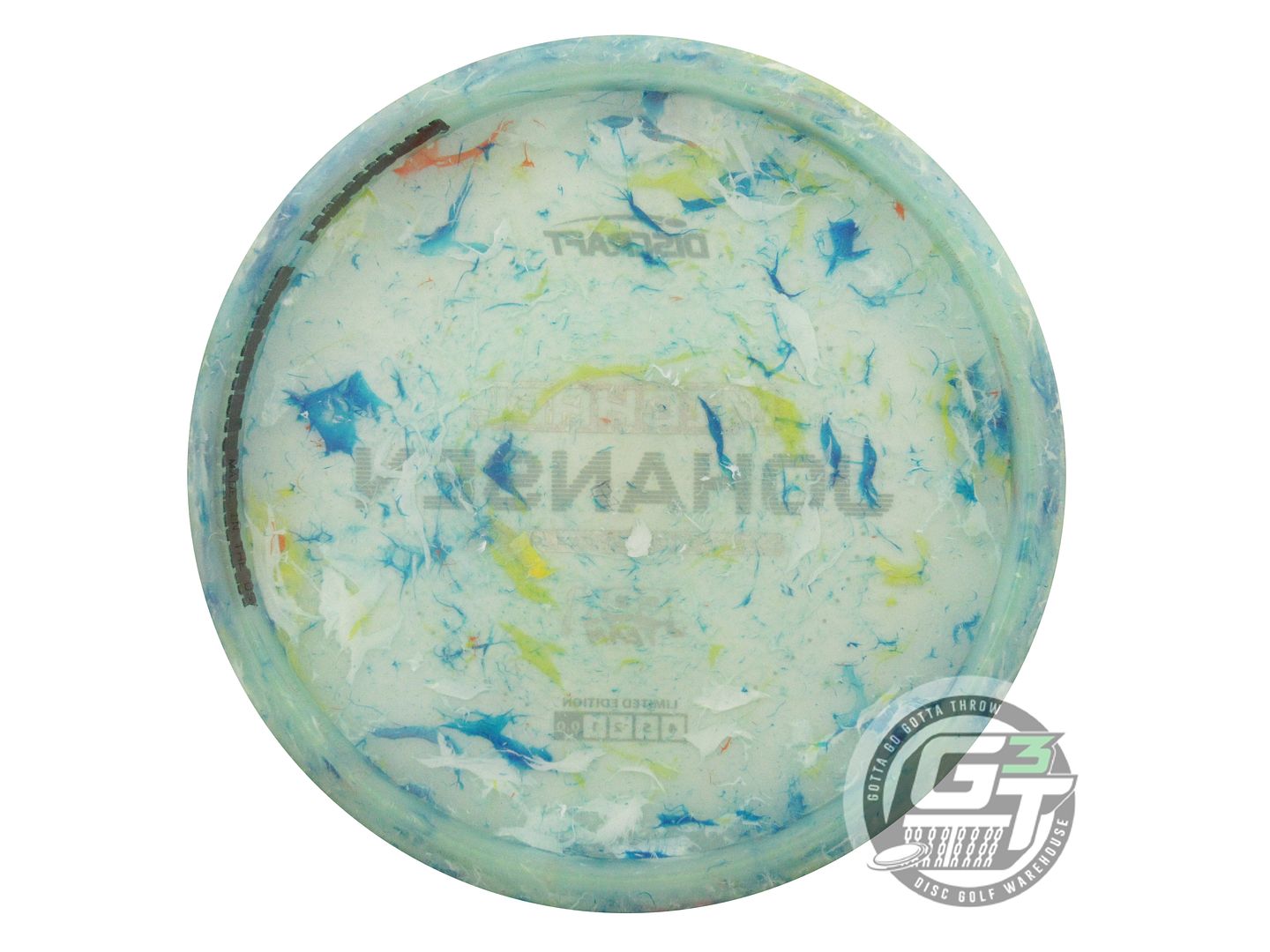 USED Discraft [JOHANSEN] Jawbreaker Z FLX Comet 177g Gold Foil Midrange Disc