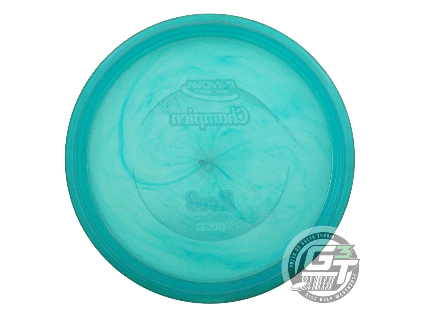 USED Innova Champion Roc3 176g Teal White Stamp Midrange Golf Disc