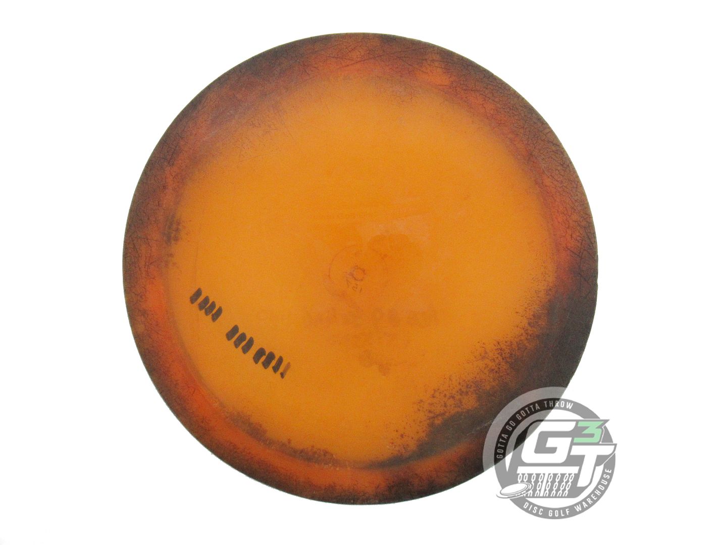 USED Innova Champion Firebird 154g Orange SWAMP DYED Distance Driver Golf Disc