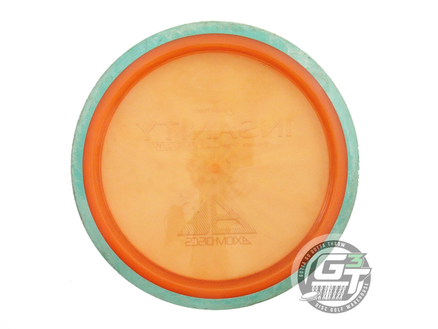 USED Axiom Discs Proton Insanity 172g Orange Seafoam Rim Distance Driver Disc