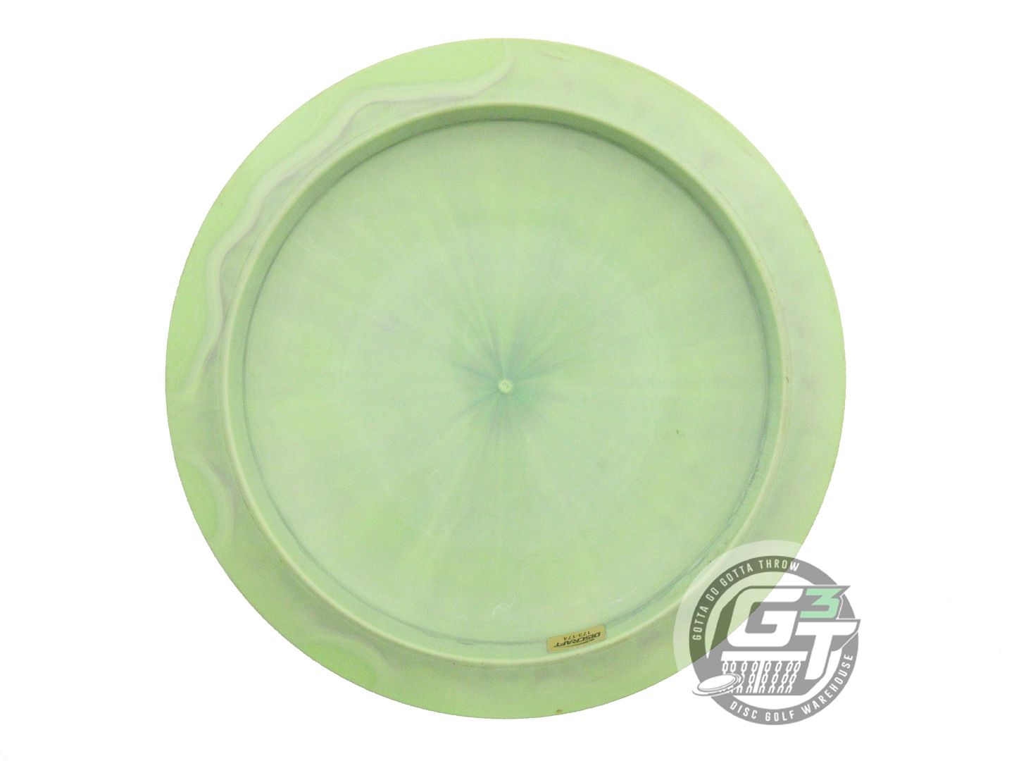 USED Discraft ESP Force 176g Lime Gold Bamboo Foil Distance Driver Golf Disc