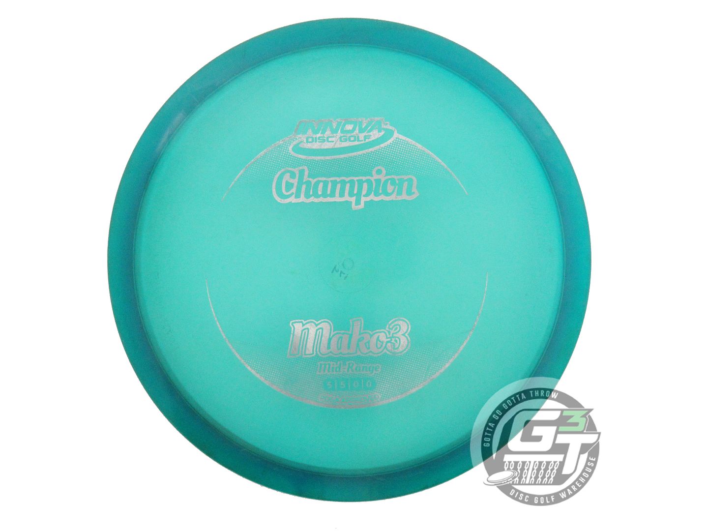USED Innova Champion Mako3 174g Blue Silver Stamp Midrange Golf Disc