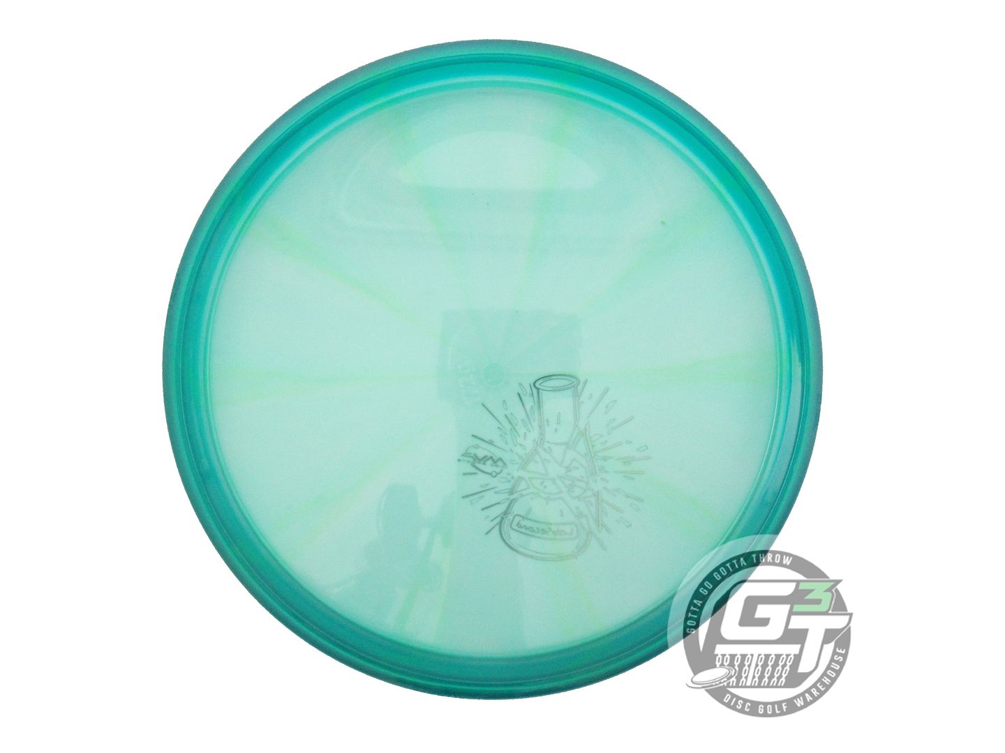 NOS Axiom Discs X-OUT Proton Envy 172g Green Teal Rim Putter Golf Disc