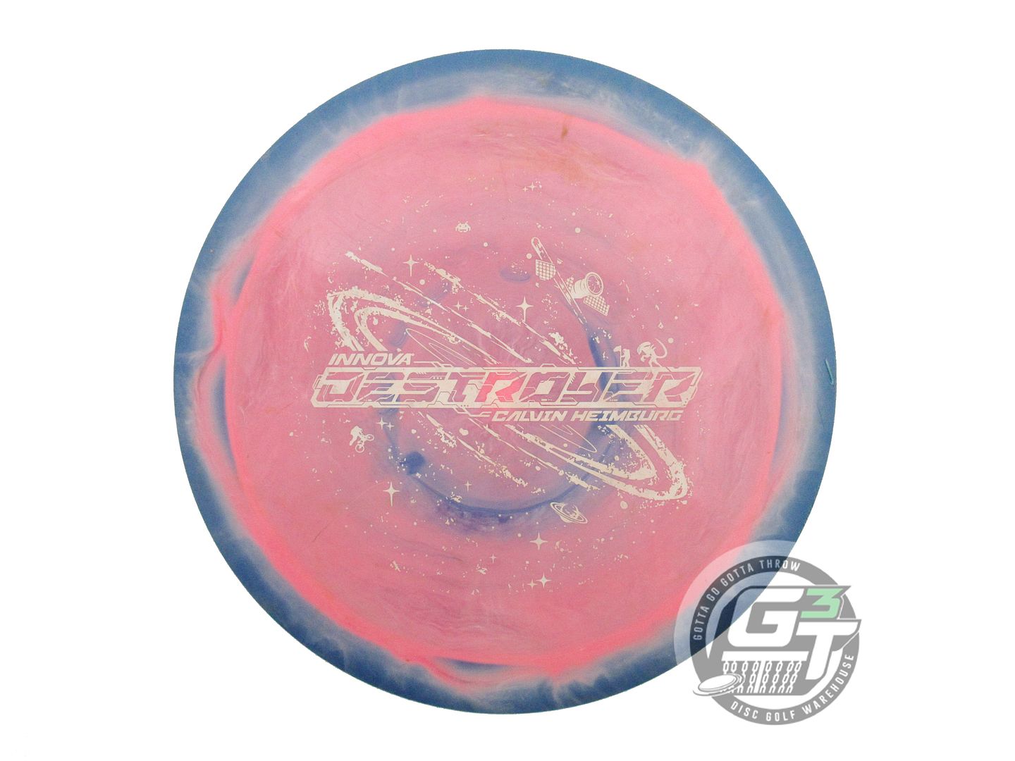 USED Innova [HEIMBURG] Halo Star Destroyer 172g Black-Teal Driver Golf Disc