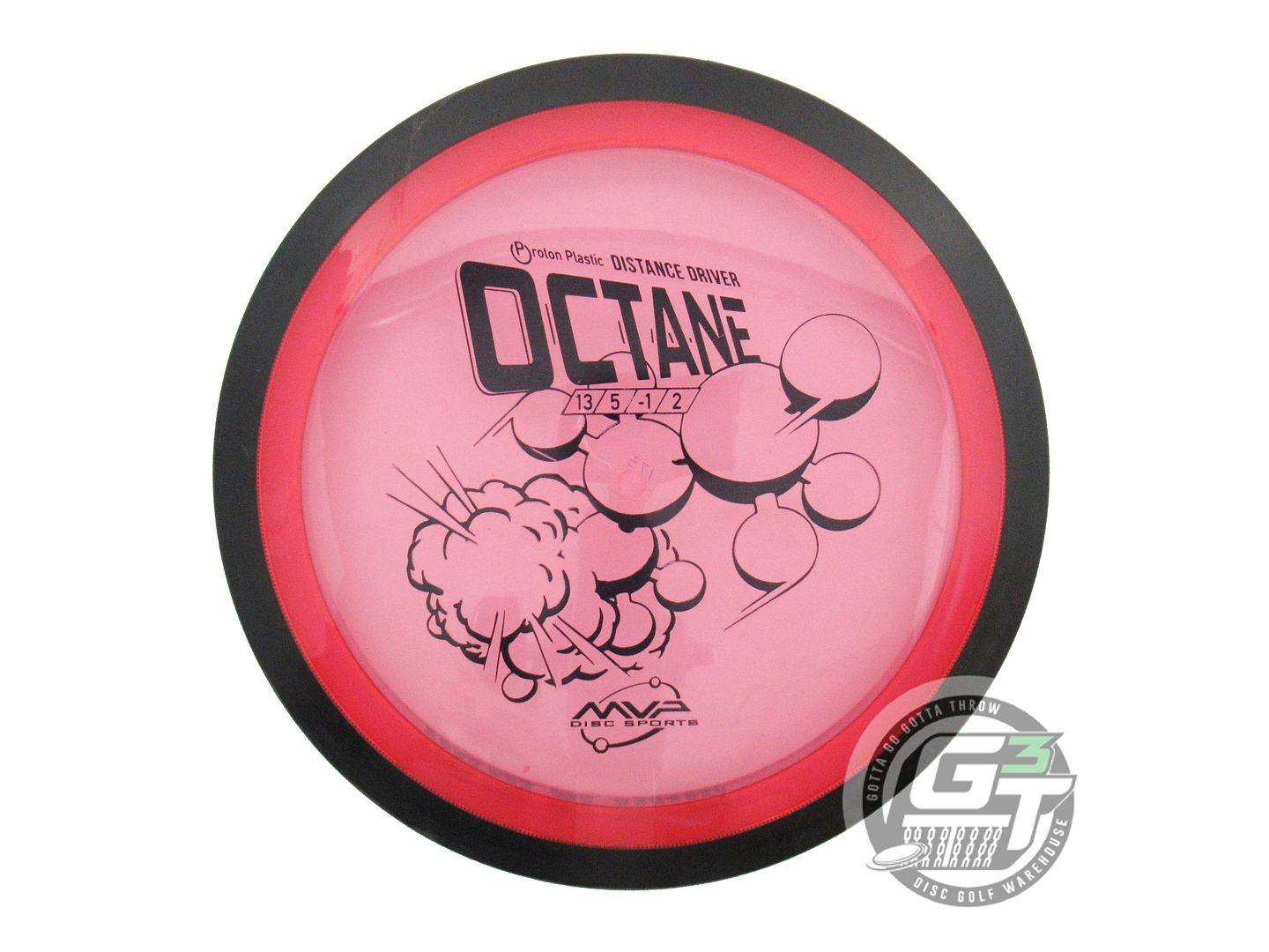 USED MVP Disc Sports Proton Octane 173g Pink Distance Driver Golf Disc