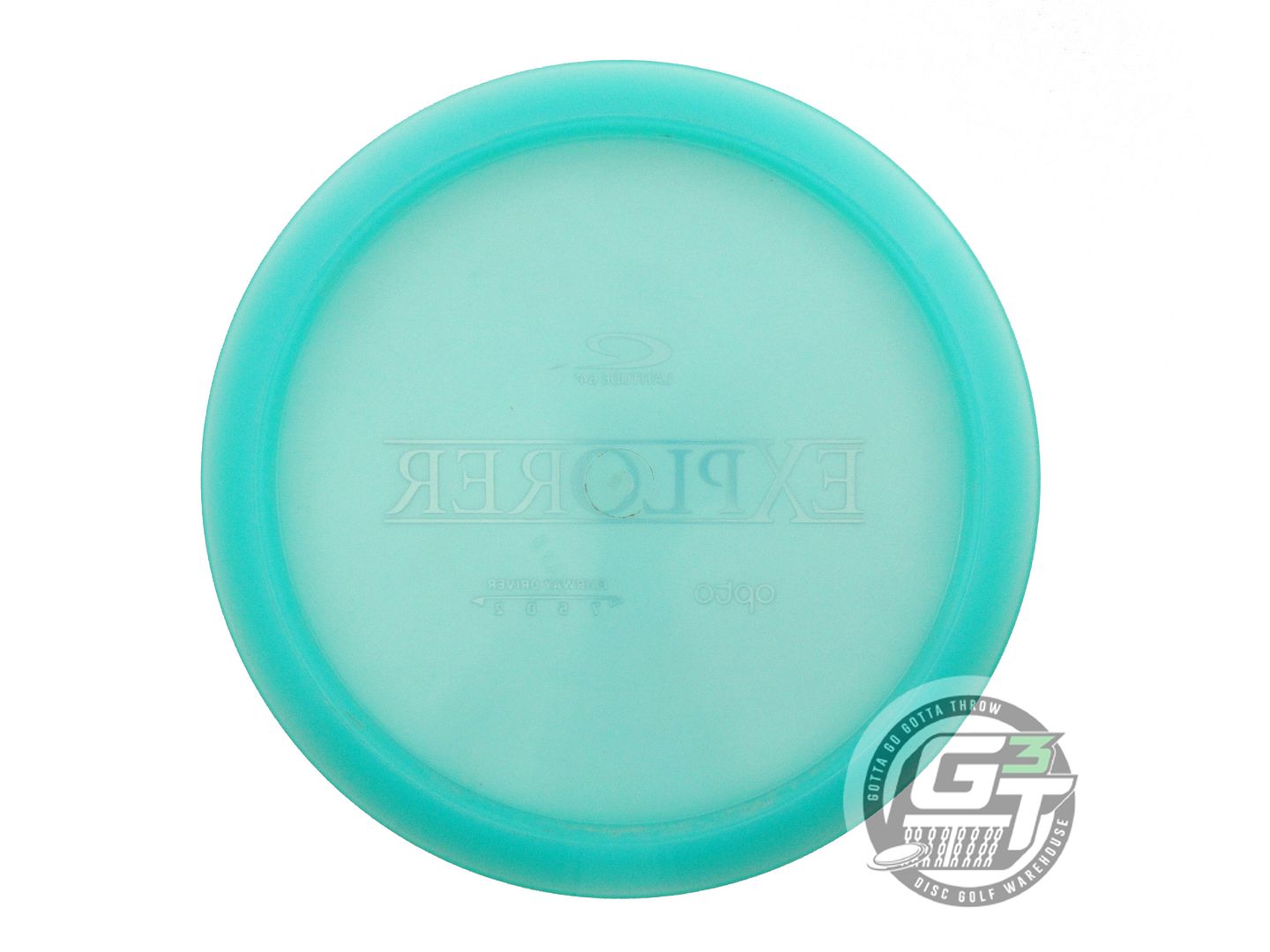 USED Latitude 64 Opto Explorer 173g Seafoam Red Foil Distance Driver Golf Disc