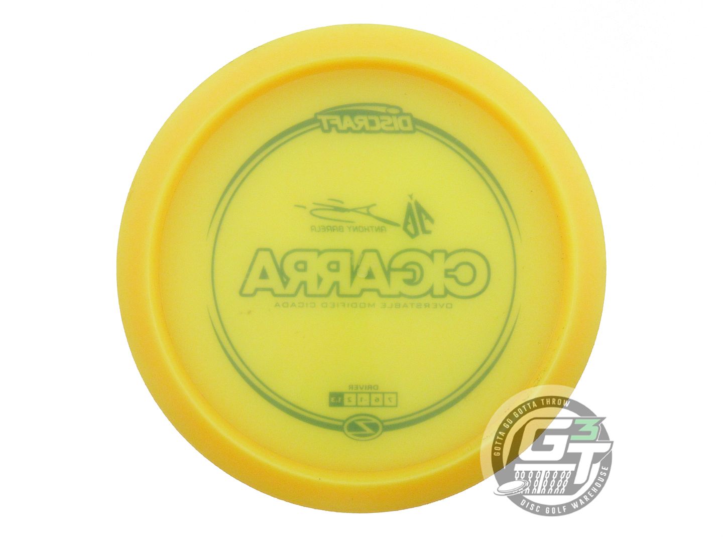 USED Discraft [BARELA] Z Cigarra 171g Yellow Blue Stamp Fairway Driver Golf Disc