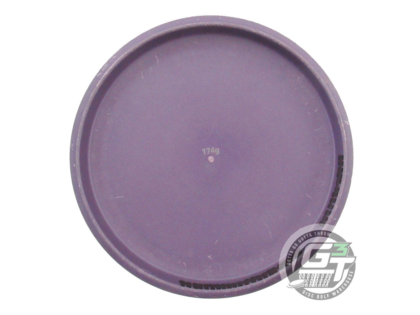 USED Discraft [McBETH] PROTO Rubber Blend Kratos 174g Purple Putter Golf Disc