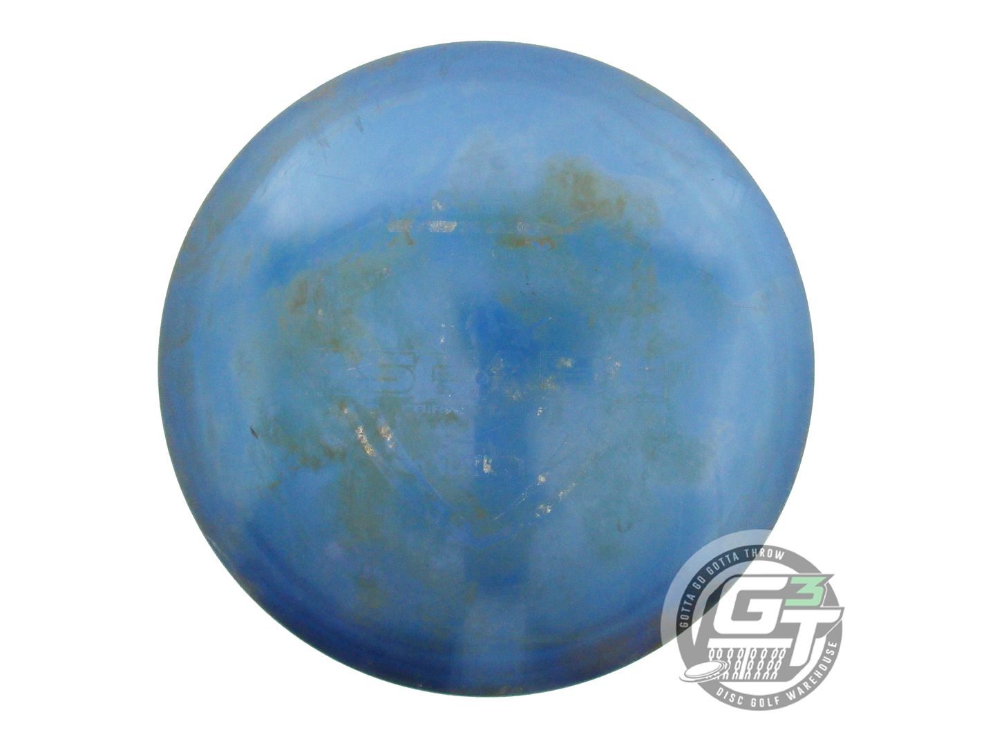 USED Dynamic Discs Fuzion Escape 170g Blue Wiped Stamp Fairway Driver Golf Disc