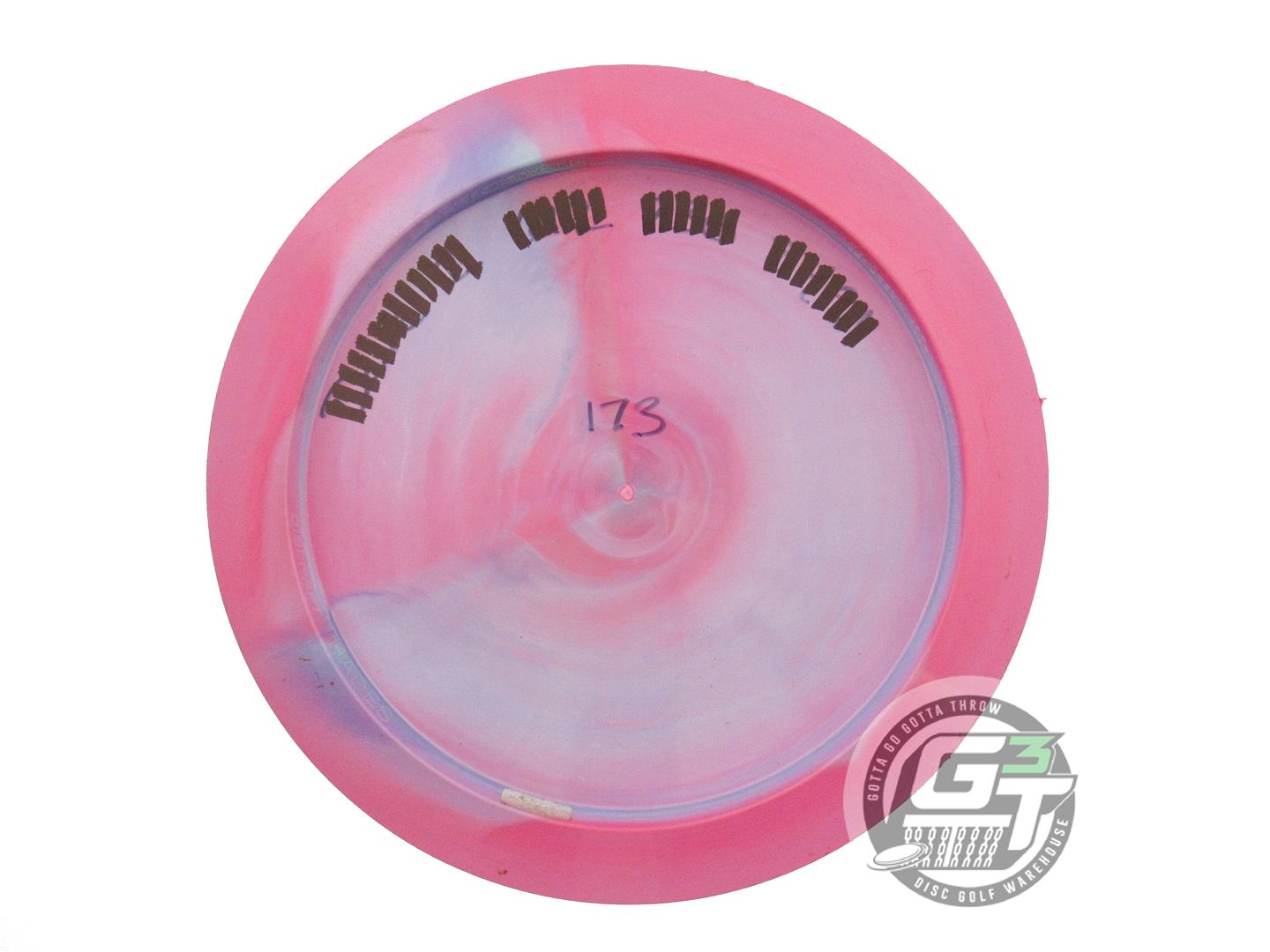 USED Discraft [McBETH] ESP Hades 172g Pink Teal Shatter Foil Driver Golf Disc