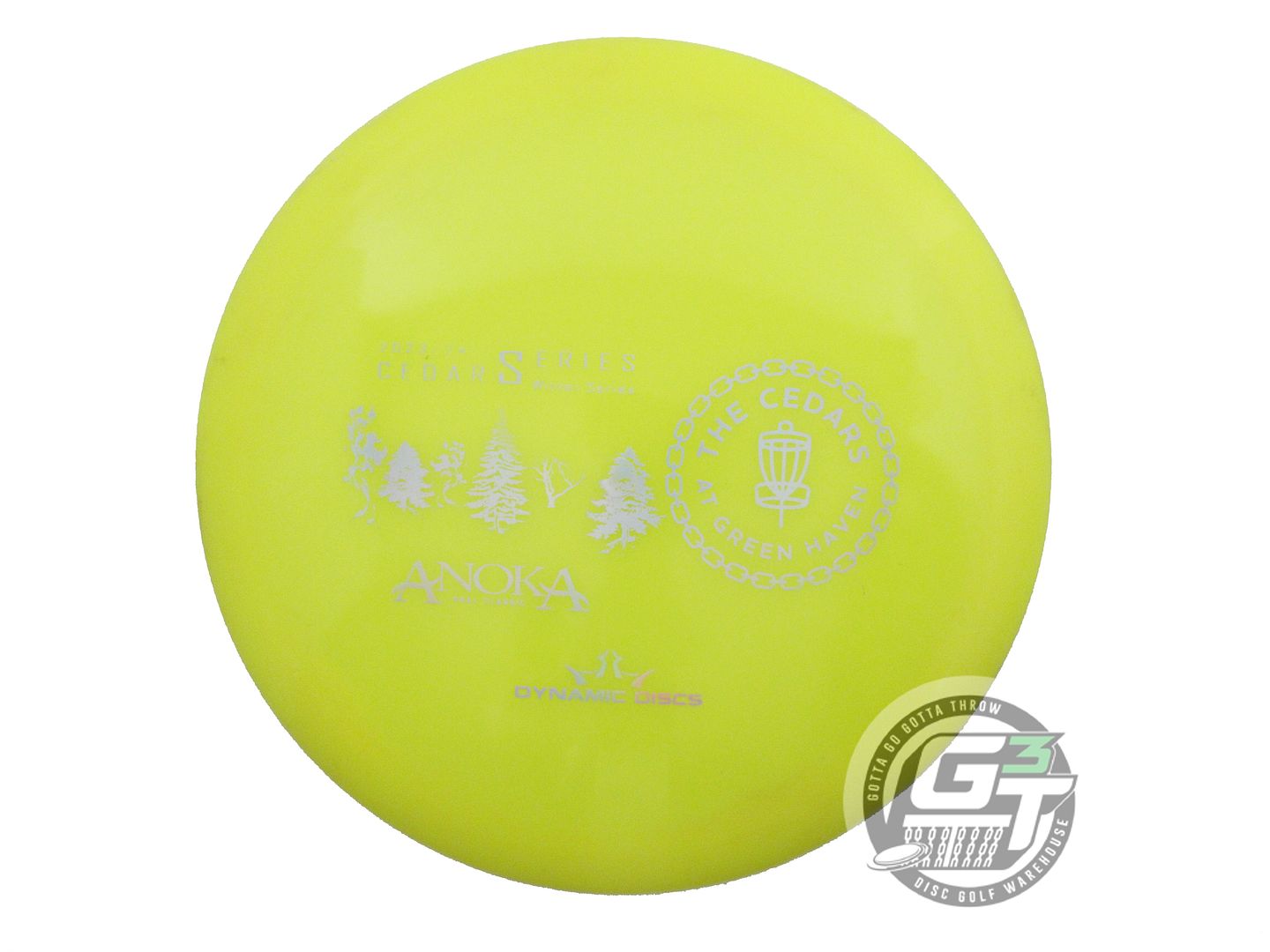 USED Latitude 64 Opto River 169g Yellow Silver Holo Foil Fairway Driver Disc