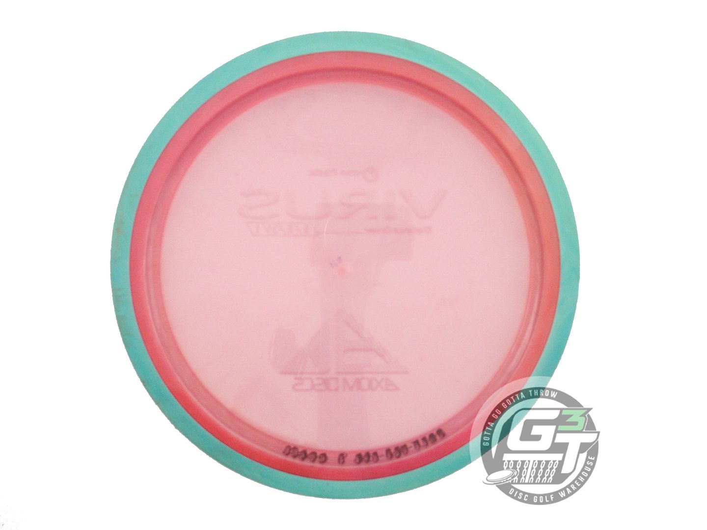USED Axiom Discs Proton Virus 168g Pink Seafoam Rim Distance Driver Golf Disc