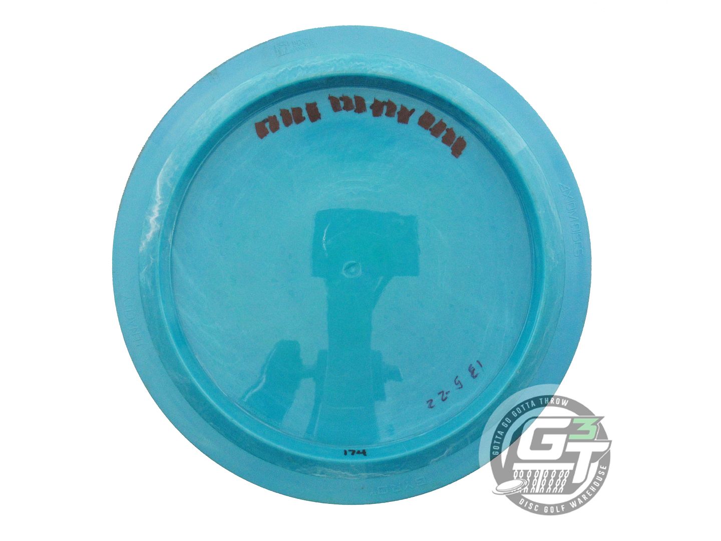 USED Axiom Discs [SE] Neutron Tenacity 174g Teal Teal Rim Distance Driver Disc