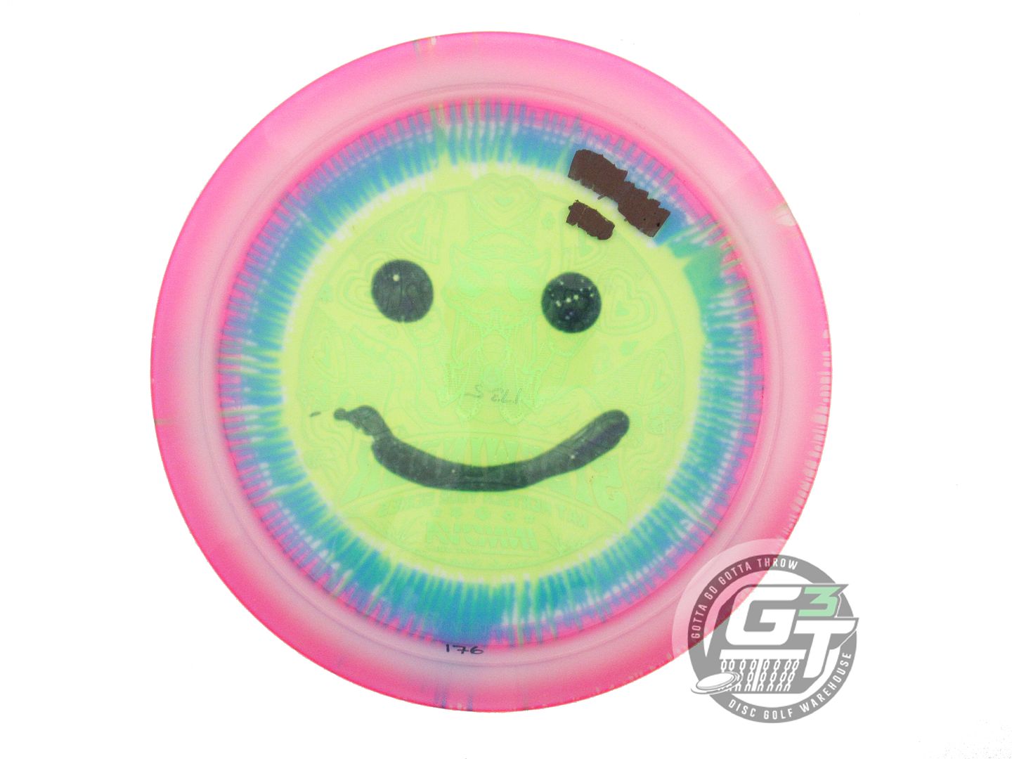 USED Innova [MERTSCH] I-DYE Champion Sidewinder 176g Pink Distance Driver Disc