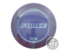 USED Discraft Z Force 174g Purple Sky Blue Stamp Distance Driver Golf Disc