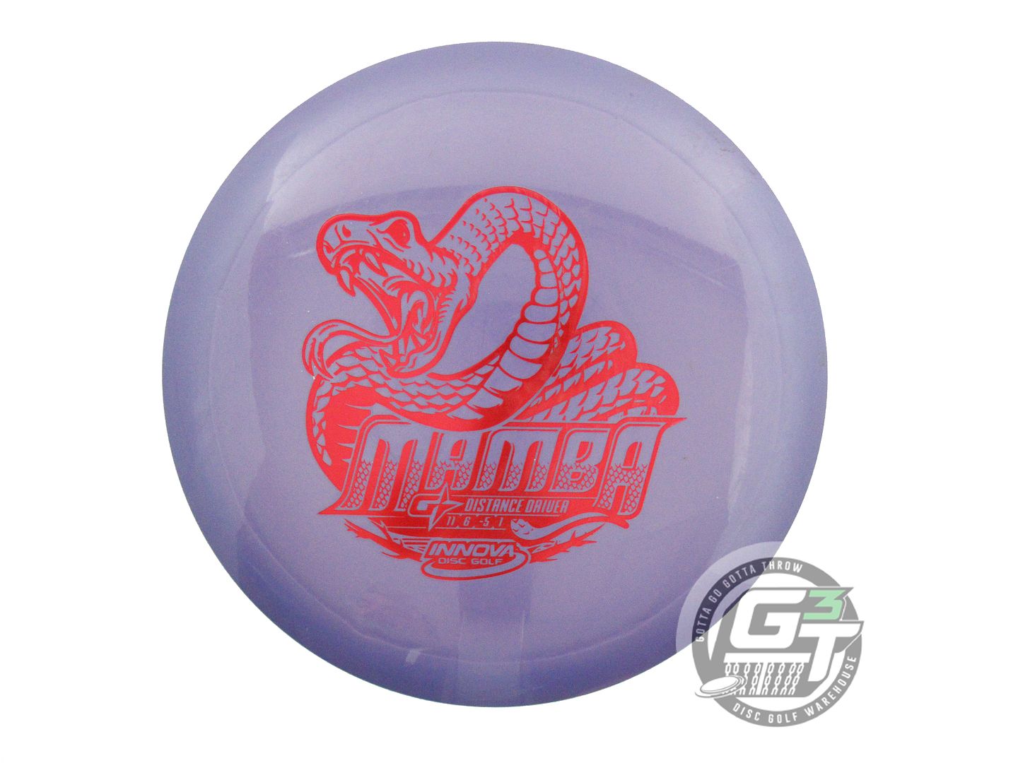 USED Innova GStar Mamba 163g Purple Red Foil Distance Driver Golf Disc