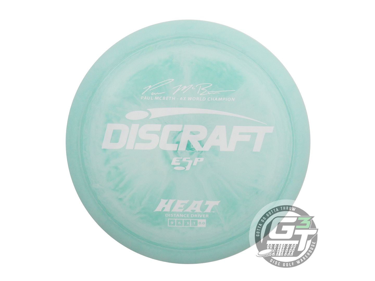 Discraft ESP Heat [Paul McBeth 6X] Distance Driver Golf Disc (Individually Listed) - Gotta Go Gotta Throw