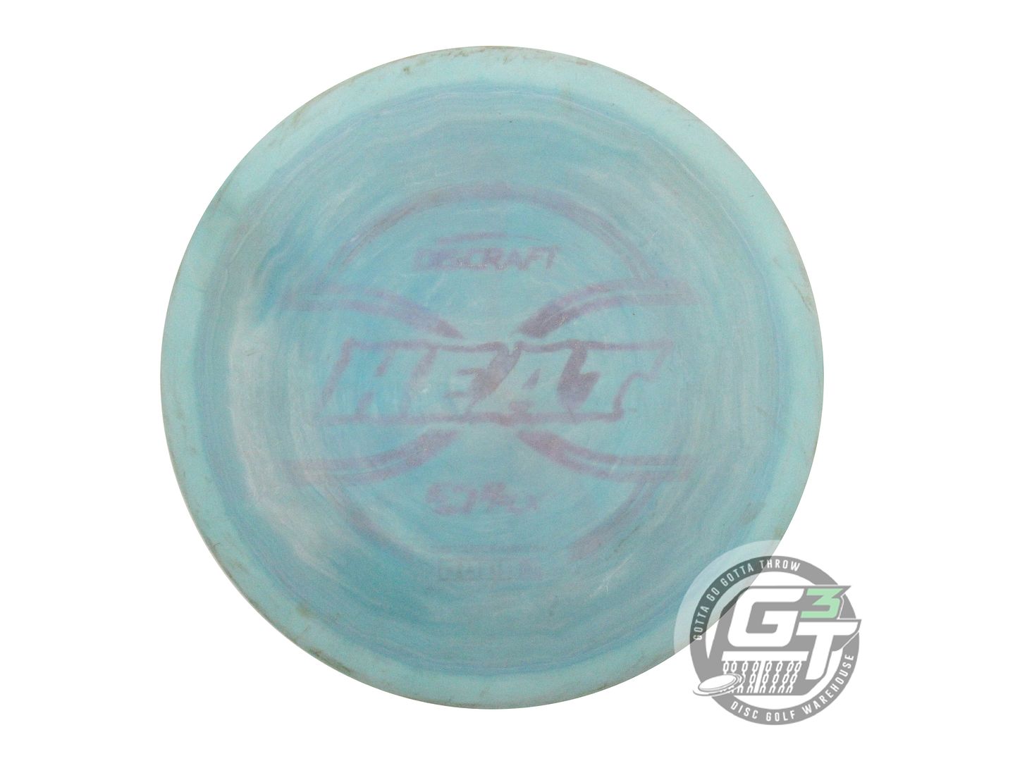 USED Discraft ESP FLX Heat 168g Teal Wiped Stamp Distance Driver Golf Disc
