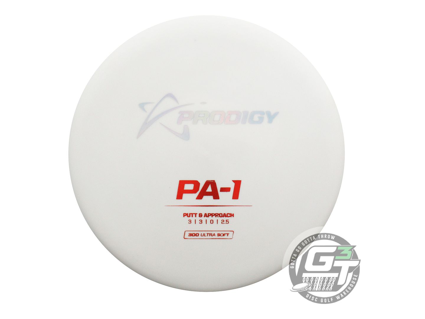 Prodigy 300 Ultra Soft PA-1 Putter Golf Disc (Individually Listed)