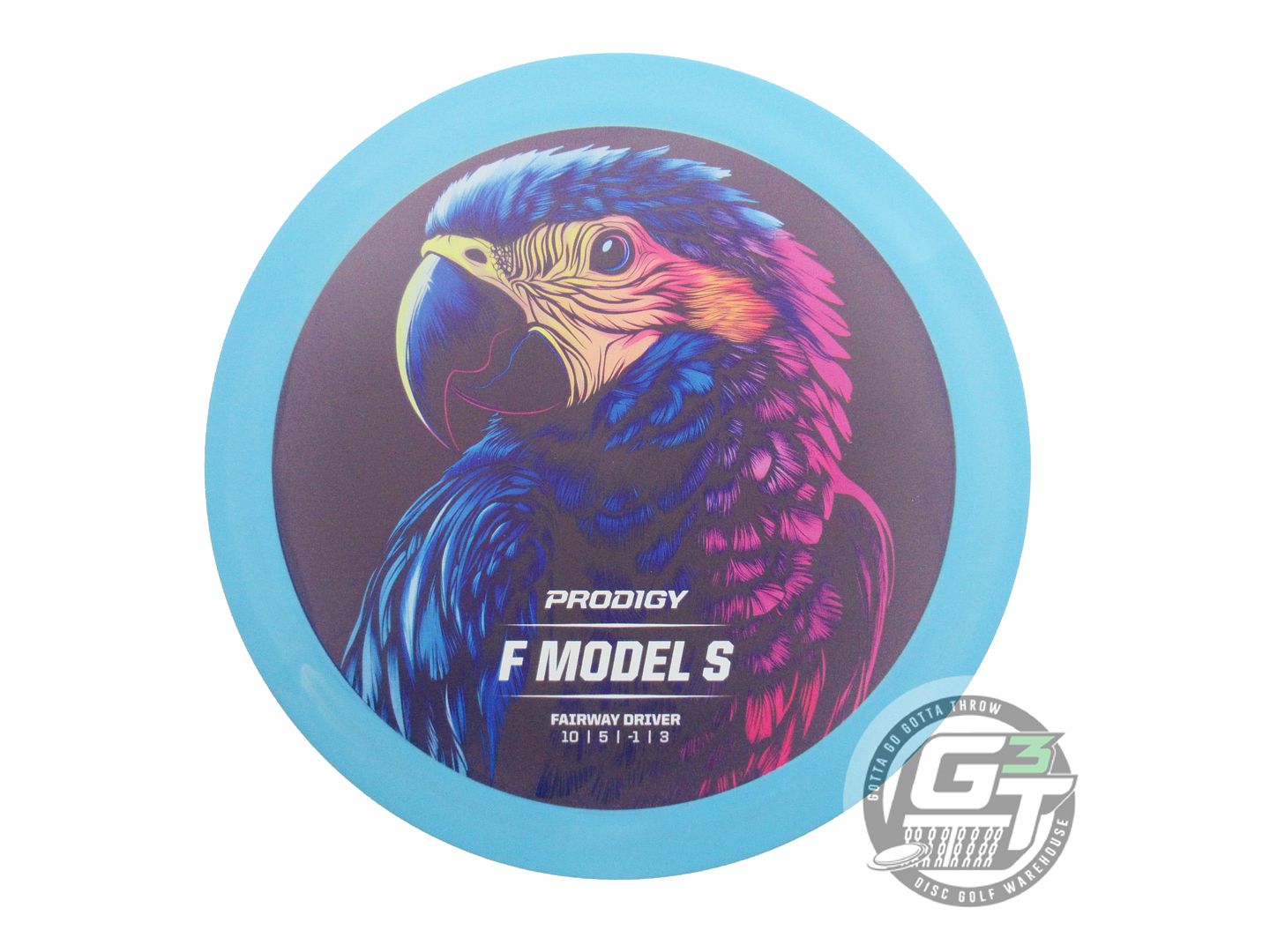 Prodigy Retroflight Series Color Print Base Grip F Model S Fairway Driver Golf Disc (Individually Listed)
