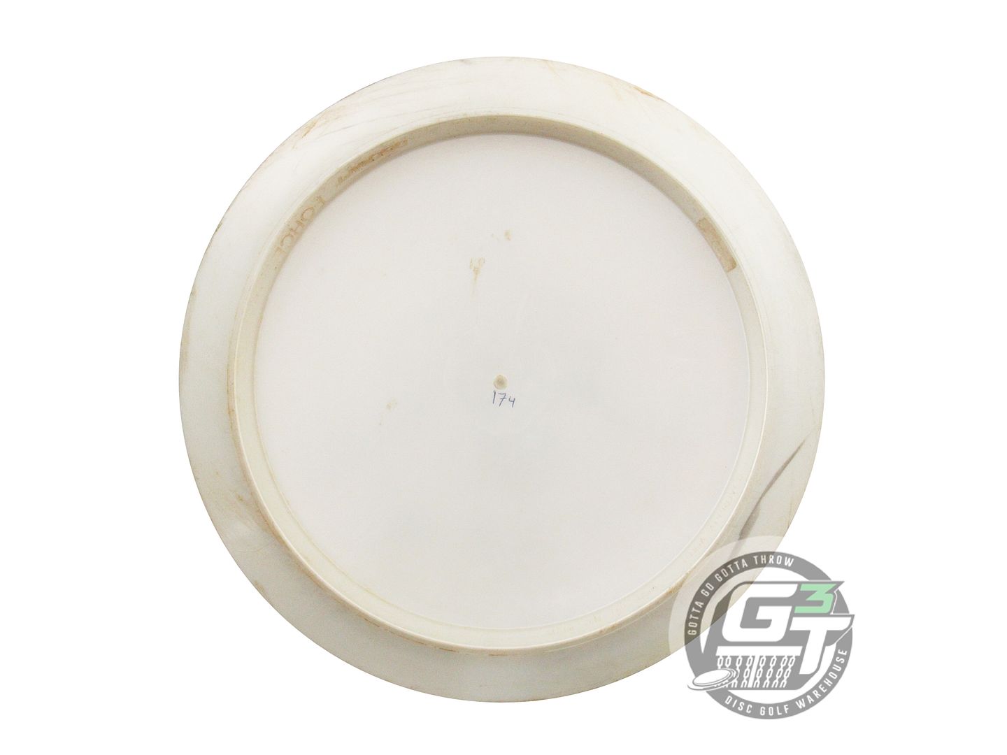 USED Discraft Big Z Force 174g White Maroon Stamp Distance Driver Golf Disc