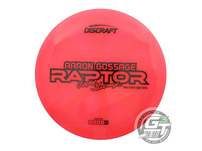 Discraft Limited Edition 2025 Tour Series Aaron Gossage Swirl Elite Z Raptor Distance Driver Golf Disc (Individually Listed)