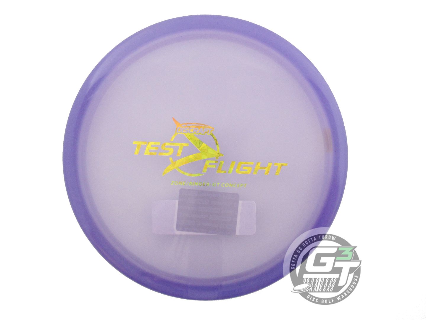 Discraft Limited Edition Battle Pack Test Flight 2 [Ringer GT Top] Zone GT Putter Golf Disc (Individually Listed)