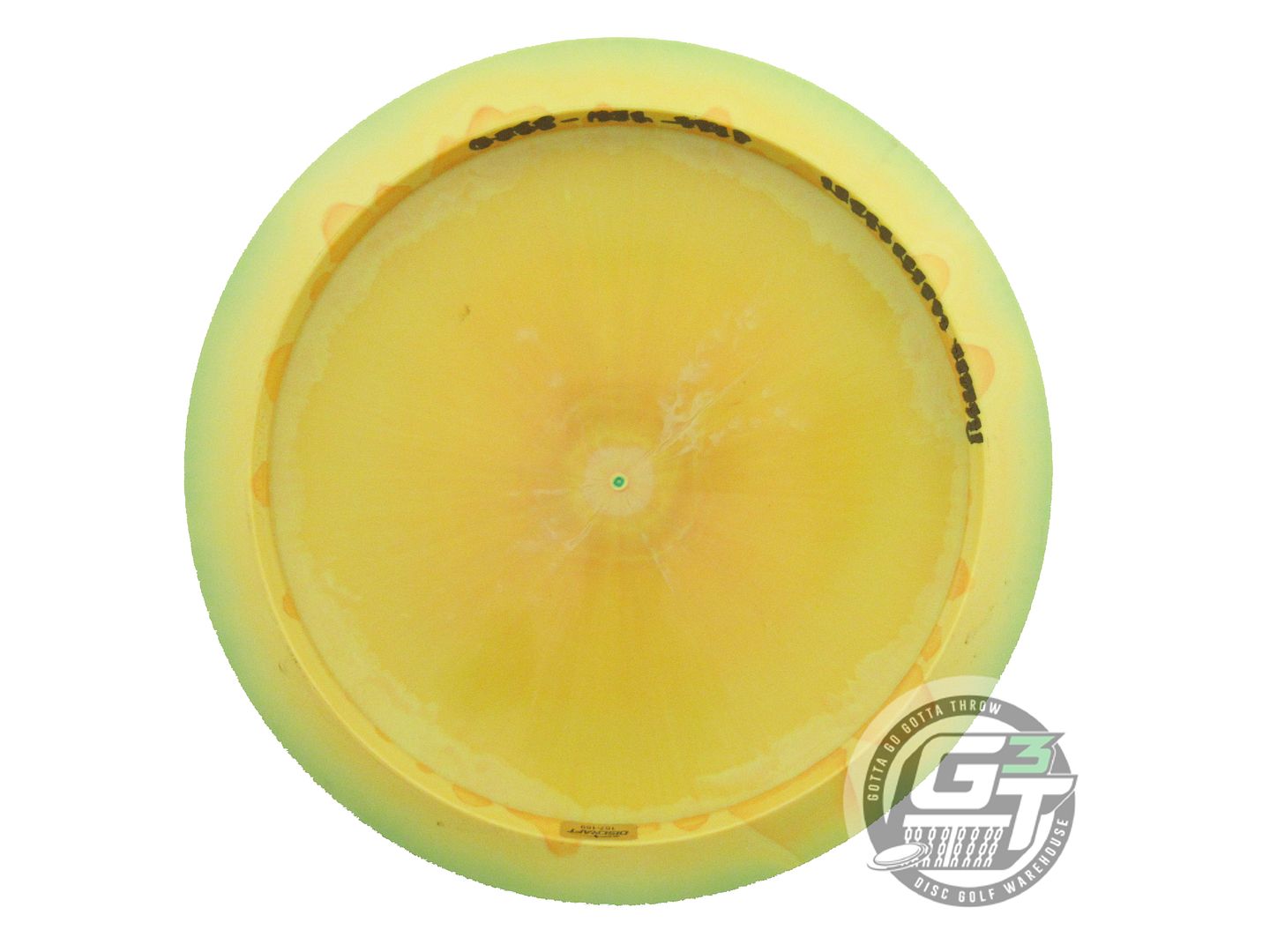 USED Discraft ESP Avenger SS 170g Lime-Yellow Snowflake Foil Driver Disc