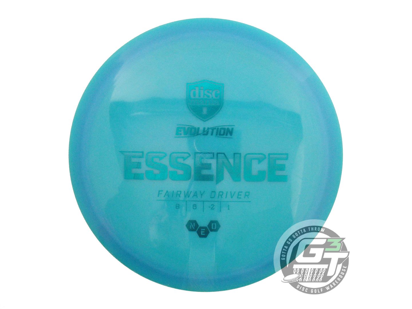 USED DiscMania Neo Essence 173g Blue Teal Foil Driver Golf Disc