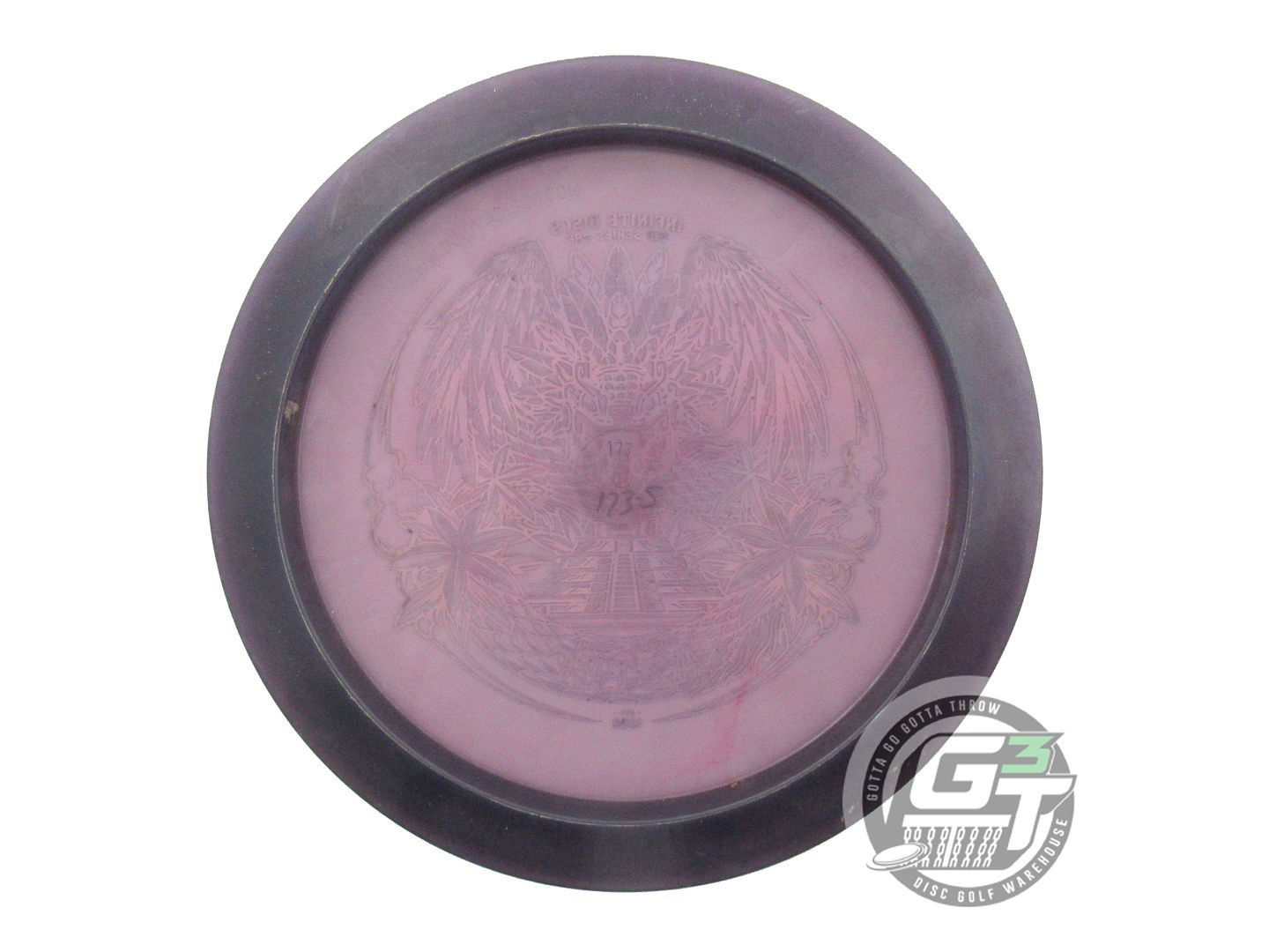USED Infinite Gummy C-Blend Aztec 173g Purple VIP SERIES Distance Driver Disc