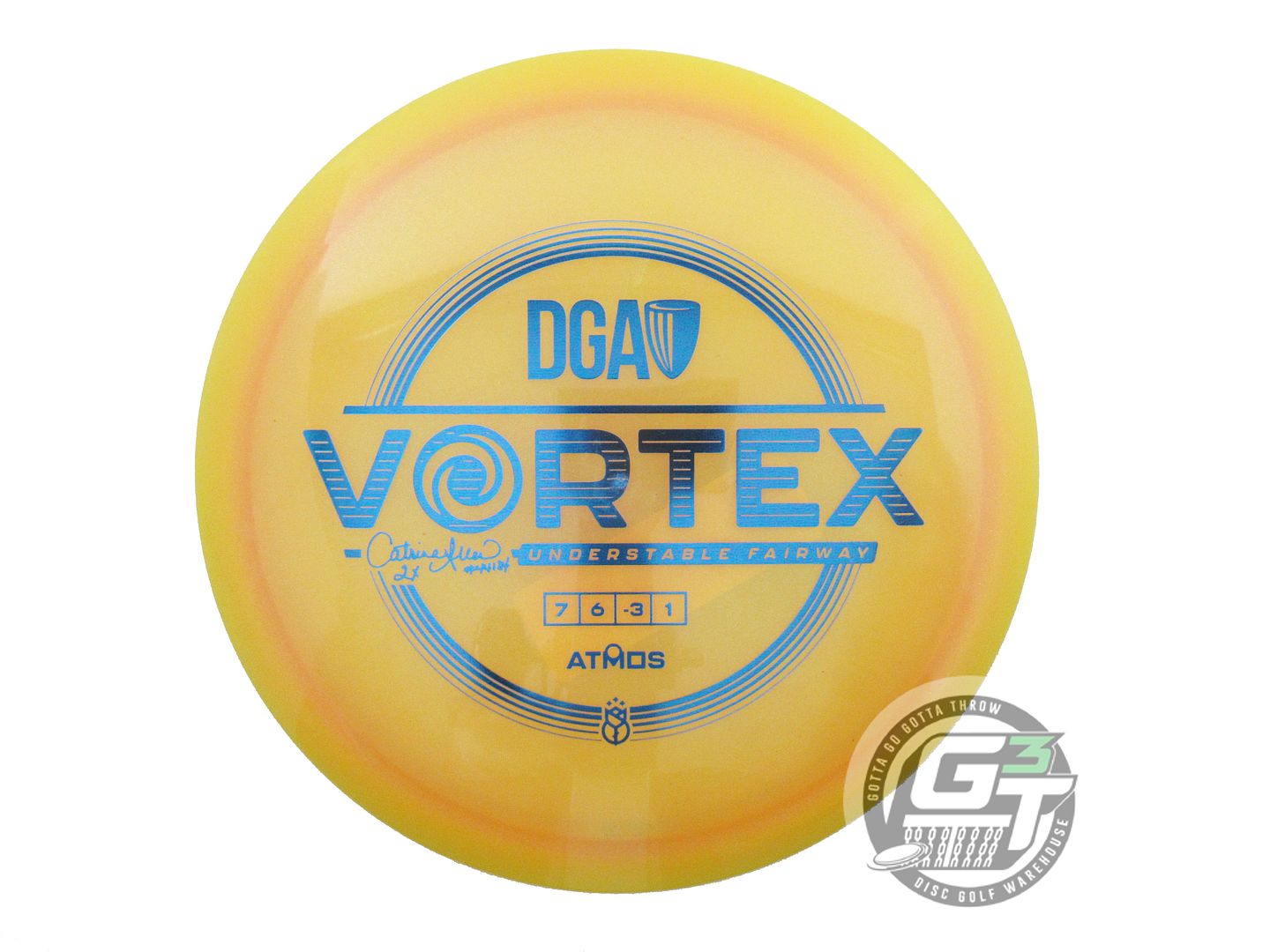 DGA Atmos Vortex [Catrina Allen 2X] Fairway Driver Golf Disc (Individually Listed) - Gotta Go Gotta Throw