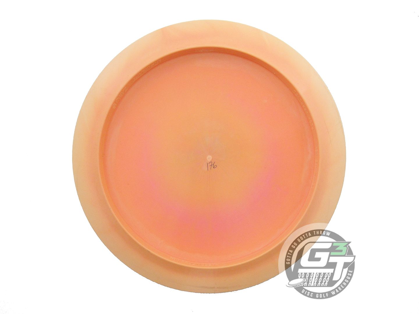 USED Discraft [McBETH] ESP Zeus 176g Peach Black Stamp Driver Golf Disc