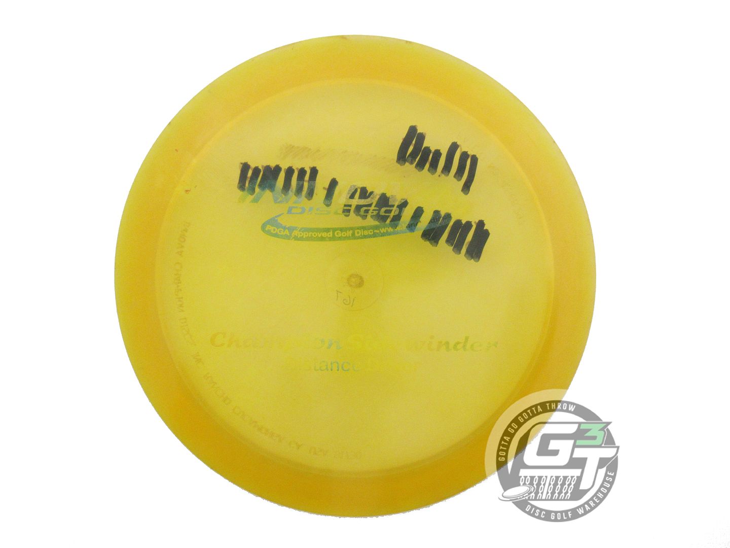 USED Innova Champion Sidewinder 167g Yellow PFN Distance Driver Golf Disc