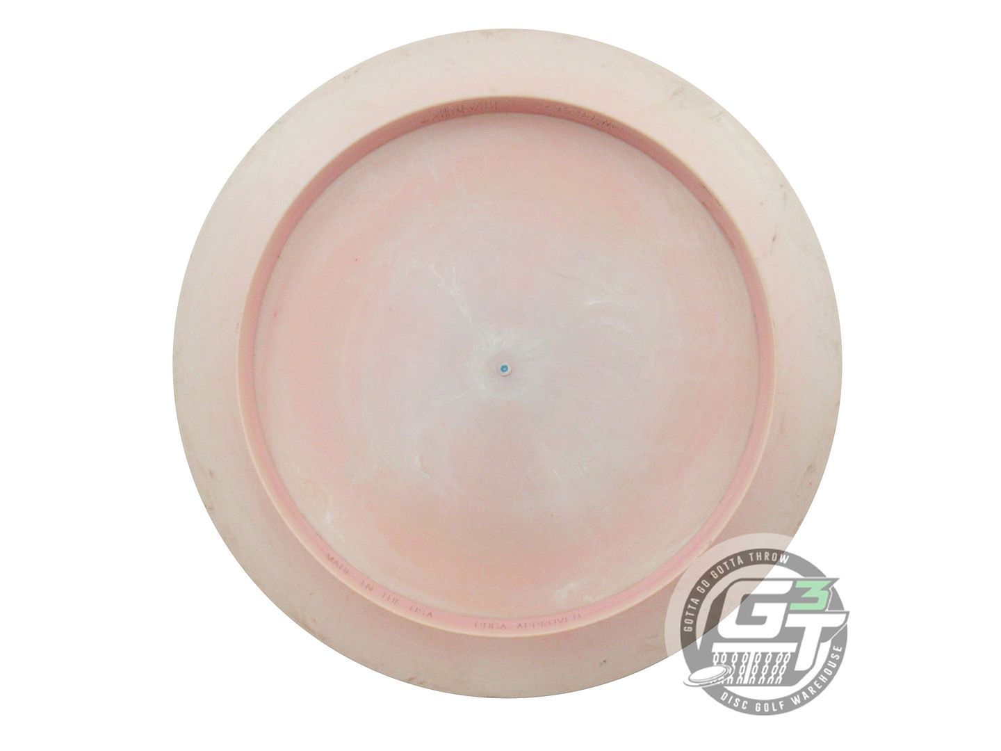 USED Discraft ESP Crank 174g Peach-Sage Black Stamp Distance Driver Golf Disc