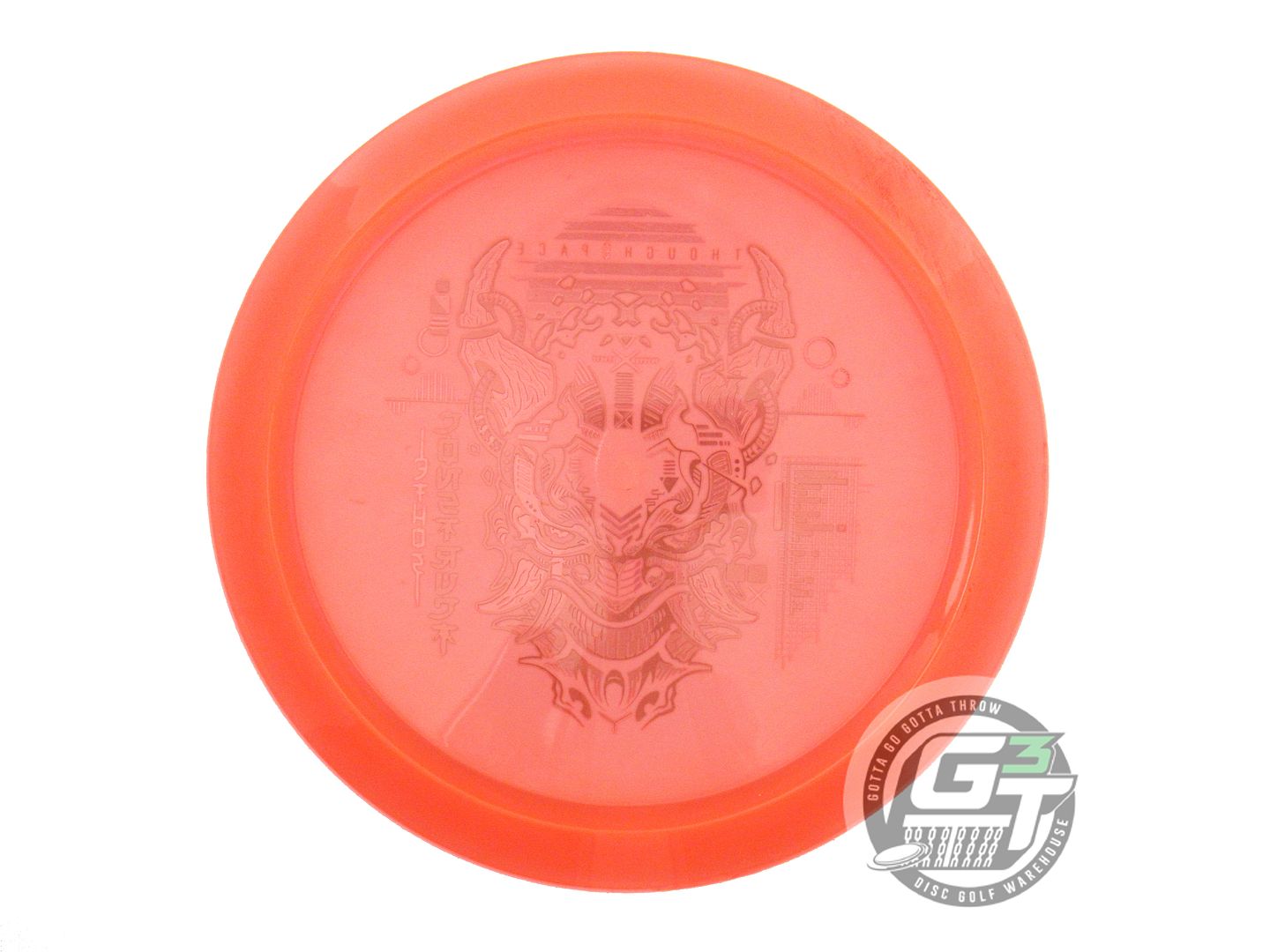 USED Thought Space Ethos Construct 177g Orange Distance Driver Golf Disc
